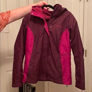Plum Columbia Jacket